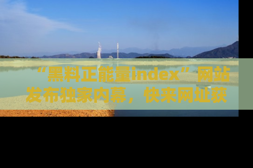 “黑料正能量index”网站发布独家内幕,快来网址获取精彩内容吧!