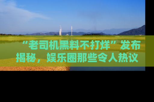 “老司机黑料不打烊”发布揭秘,娱乐圈那些令人热议的黑暗秘密!