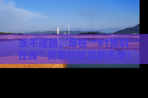 永不迷路,尽在“91黑料在线”更新的吃瓜新天地!