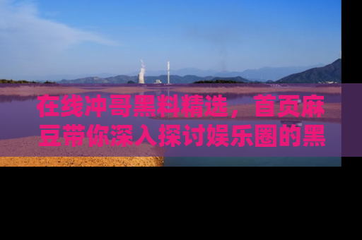 在线冲哥黑料精选，首页麻豆带你深入探讨娱乐圈的黑暗面