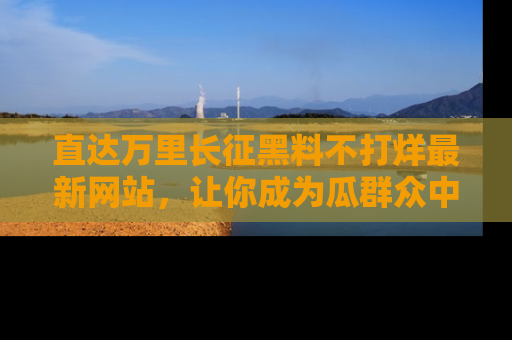 直达万里长征黑料不打烊最新网站,让你成为瓜群众中的资深吃瓜客!